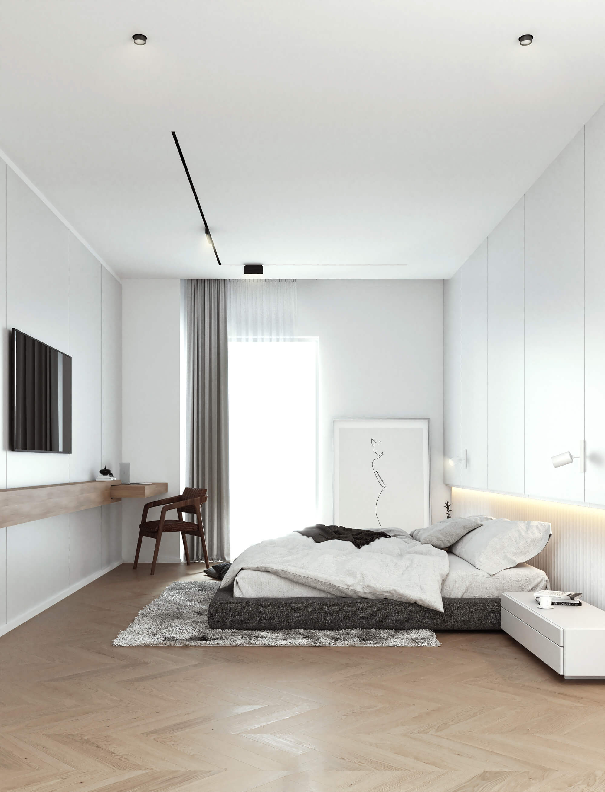 Bedroom | Penthouse Hotel