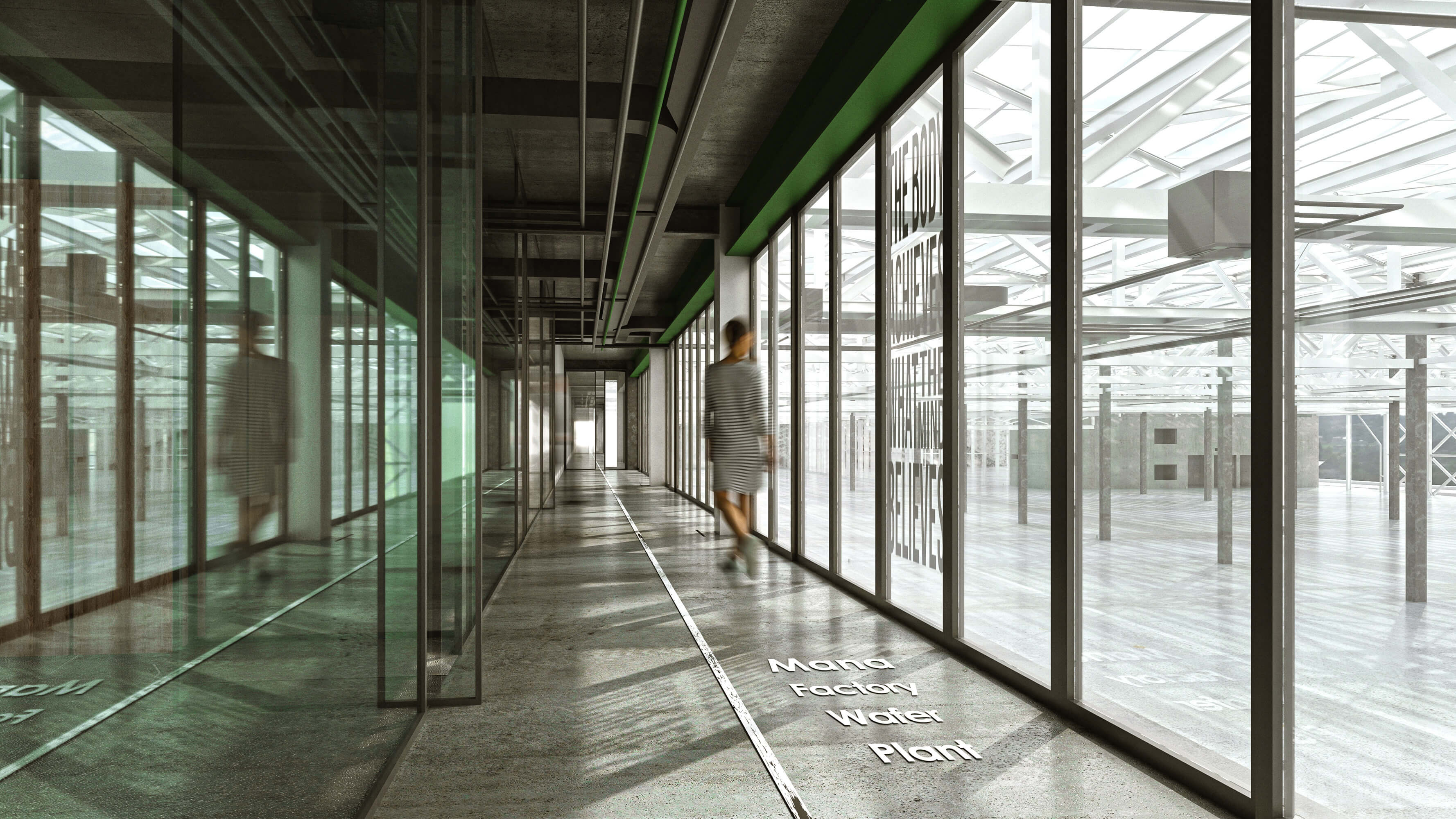 Mana Factory Corridor